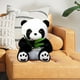 thumbnail image 1 of Cute Stuffed Animal Sitting Panda Plush Doll Pillow for Children Huggable Birthday Parties Gift Big Eyes Comfortable Companion Adorable , 12cm Hugo Muñeca Panda, 1 of 7