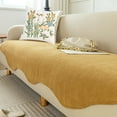 thumbnail image 3 of Thick Chenille Non-slip Allotype Sofa Towel Universal Dustproof Sofa Solid color Cover Couch Slipcover Sofas Mat Home Decor (A1,90x210cm 1pc), 3 of 6