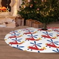 thumbnail image 6 of Yiaed Cartoon Helicopter Print Christmas Tree Skirt , Tree SkirtsTree Mat for Christmas Winter Holiday Indoor Decorations-48", 6 of 7
