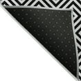 thumbnail image 3 of Addison Rugs Chantille Indoor/Outdoor Transitional Geometric Black Washable Rectangle Rug, 1'8" x 2'6", 3 of 6