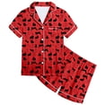 thumbnail image 3 of WEAIXIMIUNG Children's Easter DIY Hand Painted Home Outfit Set With Colorful Pajamas Girls Can Play And Wear It Daily 140, 3 of 5