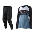 thumbnail image 1 of Troy Lee Designs Womens GP Icon Smokey Blue Jersey Pant Combo (Large / Pant W12), 1 of 2