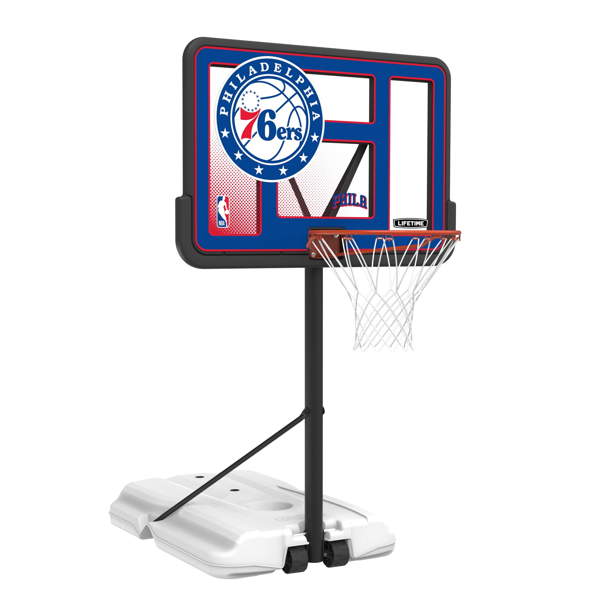 Lifetime NBA Philadelphia 76ers Poolside Basketball Hoop, Outdoor