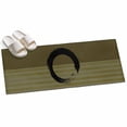 thumbnail image 2 of Hallway Runner Rug 2'x6', Olive Green Striped Kitchen Runner Rugs Non-Slip Carpet Mats, Black Geometric Vintage Stripes Ombre Bedside Rugs Runners Washable Floor Carpet for Bathroom Laundry Room, 2 of 8
