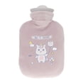 thumbnail image 1 of Calentador de botella de agua caliente, botella de agua caliente con bolsa de agua caliente de PVC Bolsa de agua caliente linda de primera línea, 1 of 8