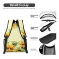 thumbnail image 4 of Disketp Sunflowers On A Yellow Background Backpack - Comfortable Daypack with The right laptop for you Spacious Main Compartment & other poket - {designName} print, 4 of 6