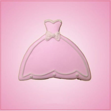 

Ball Gown Dress Cookie Cutter 4.5 inch Only one pieces