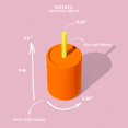 thumbnail image 3 of 5 oz Small Sippy Cup + Straw |  Silicone, 3 of 41