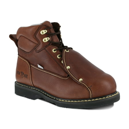 

Iron Age Men s Groundbreaker External Met Guard Steel Toe 6 Work Boots