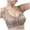 Coffee, variant on NIEWTR Bras for Older Women Front Closure No Underwire Breathable Full Coverage Powerful Push Up Bra for Seniors(Light Purple,3XL)