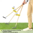 thumbnail image 2 of Portable Golf Putting Trainer Putt Training Golf Putter Balancer for Putting Straight Line Practice Golf Training Aids, 2 of 8