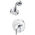 thumbnail image 2 of Grohe Concetto 1024950000 Concetto Pressure Balance Valve Shower Only Combo in Grohe Chrome, 2 of 3