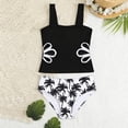thumbnail image 4 of Girls Bathing Suit 2 Piece Swimsuit Tankini Top with Bottom Summer Vacation Swimwear Swim Suit for Girls Size 4-13, 4 of 5
