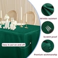 thumbnail image 3 of Manteles HolidayIdeas, 2 unidades, entallados, color verde, 120 x 60 cm, poliéster, 3 of 8