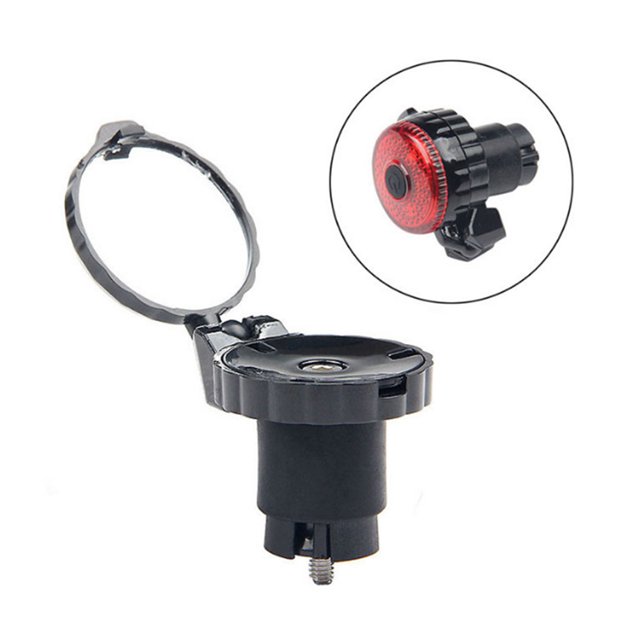 Bicicleta YSANAM Road Bicycle Handlebar Rearview Plug Reflector Mirror (con luz)