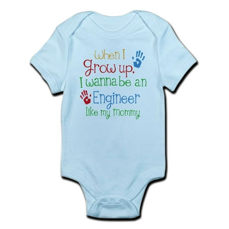 

CafePress - Engineer Like Mommy Infant Bodysuit - Baby Light Bodysuit
