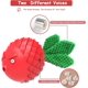 thumbnail image 4 of 2024, juguete para masticar con chirrido para perros que mastican de forma agresiva, golosinas para limpiar los dientes, juguetes para perros pequeños, juguetes interactivos de gom, 4 of 4