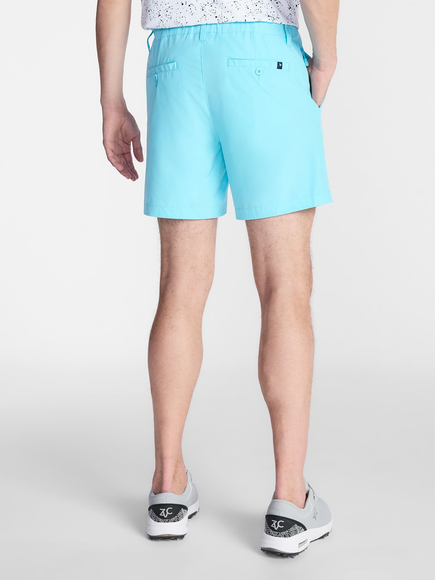 Birdie Bound Men's and Big Men's Golf Shorts, 6" Inseam, Sizes XS-5XL