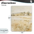 thumbnail image 4 of Stupell Industries Transitional Farm Country Meadow with Daisies Canvas Art, 16 x 20, by Creative Studio, 4 of 8