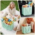 thumbnail image 7 of CALLINOX Women's Waterproof EVA Beach Tote Bag 3-Piece Set, Mint green., 7 of 7