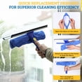 thumbnail image 4 of Kleen Handler 2-in-1 Window Squeegee & Glass Cleaner Combo – 14" Professional Blade with 2 Reusable 12" Sleeves – Commercial & Residential Window Cleaning Tool, 4 of 7