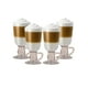 thumbnail image 1 of Set 4 Tazas de Vidrio Transparente para Capuchino, Modelo Irish Coffee, Pasabahce, Capacidad 280 Ml, 1 of 10
