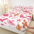 thumbnail image 3 of Castle Fairy Cowgirl Boots Hats 4pcs Bed Sheets for Female Women,Western Exotic Style King Sheets,Dreamy Princess Super Cozy Sheet Set,Microfiber Bedroom Decor, 3 of 7