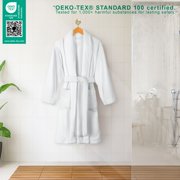 American Soft Linen Women’s Fleece Bathrobe – Luxury Soft, Plush, Fuzzy & Warm Robe for Women, Cozy Spa Quality Adult Bathroom Lounge Robe