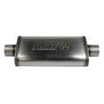 thumbnail image 4 of Flowmaster Exhaust Muffler 71249 FlowFX; Universal; 9 Inches Wide; Single Center 3 Inch Inlet; Single Center 3 Inch Outlet; 24 Inch Length, 4 of 4