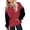 R112/Red, variant on Vividxx Hoodies For Girls Oversized Long Sleeve Hooded Sweatshirt Kids Casual Color Block Pullovers Tops With Pocket Fashion Clothes 8-10 Years