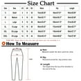 BRGZLK Womens Joggers Pants Mid Waist Drawstring Leg Cuff Seven Points ...