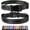 Black, variant on Reflective Dog Collar, Sturdy Nylon Collars for Small Girl and Boy Dogs, Adjustable Dog Collar with Quick Release Buckle