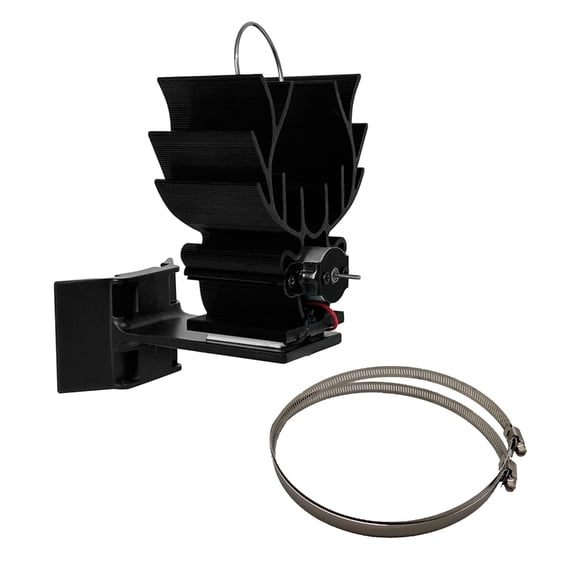 Non Powered Fireplace Fan, Stove Fan for Added Warmth Efficient Heat Circulation