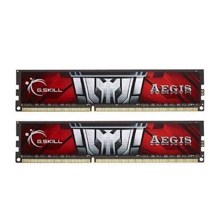 G.SKILL Aegis 16GB (2 x 8GB) DDR3 1600 (PC3 12800) Desktop Memory Model F3-1600C11D-16GIS