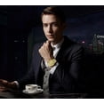 thumbnail image 2 of Exquisite Cubic Zirconia Quartz Men's Watch - Precise Quartz Movement, Cubic Zirconia Decoration, Stainless Steel Strap, Perfect Party Accessory, 2 of 13