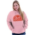 thumbnail image 3 of Hello Sunshine Positive Vibes Beachy Hoodie Sweatshirt Women Brisco Brands 4X, 3 of 4