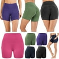 thumbnail image 2 of High Waist Yoga Shorts Tummy Control Workout Running 4 Way Stretch Yoga Leggings For Aerobics Fitness Pilates Sports Dance Hip-hop Dance, 2 of 8