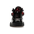 thumbnail image 3 of Jordan Kid's 6 Rings Black Anthracite Fire Red Shoes, from StockX, 3 of 5