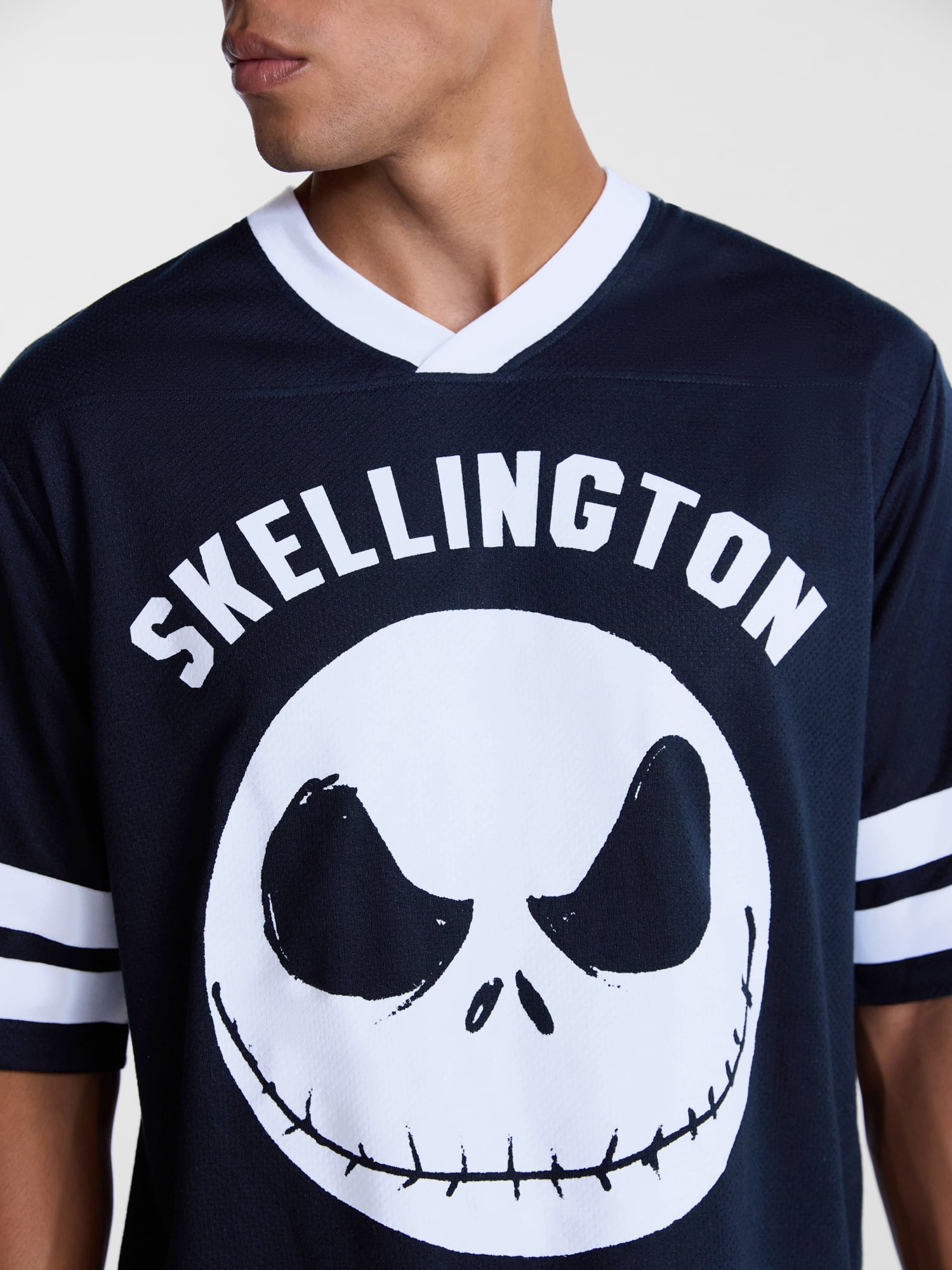 The Nightmare Before Christmas Men's & Big Men's Jack Skellington Graphic Jersey, Sizes XS-3XL