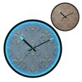 thumbnail image 2 of Indoor 12' Voice-Activated Luminous Decoration Wall Clock With LED Night Light Fleur-de-lis Motifs, 2 of 8