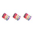 thumbnail image 2 of Langgg Hair Band Elastic Scrunchie Ponytail Holder Rings Accessories Color Random color random 4cm 3Set, 2 of 6
