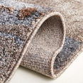 thumbnail image 5 of SAFAVIEH Pacific Nick Abstract Area Rug, Grey/Brown, 5'3" x 5'3" Round, 5 of 11