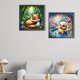 thumbnail image 2 of 2 Uds 5D DIY Taladro Parcial AB Diamante Pintura Pato Kit 45x45cm, 2 of 9