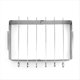 thumbnail image 4 of Parrilla de Barbacoa Plegable, Parrilla de Acero Inoxidable, Herramientas de Barbacoa Portátiles para Exteriores, Pinchos, Selecciones de Barbacoa, 4 of 5