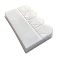 thumbnail image 2 of Molde de hormigón de plástico de 40x25cm, yeso, cemento, piscina, ín, DIY, estanque de peces, molde de pavimentación, patio, fabricante d 5cm de espesor Macarena molde de la cerca de cemento, 2 of 8