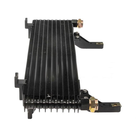 Auxiliary Automatic Transmission Oil Cooler - Compatible with 2011 - 2014 Chevy Silverado 2500 HD 6.6L V8 2012 2013