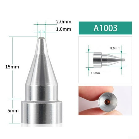 

1pc A series A1002-7 1.0MM Leader-Free welding Tip For Hakko 802 808 809 807 817
