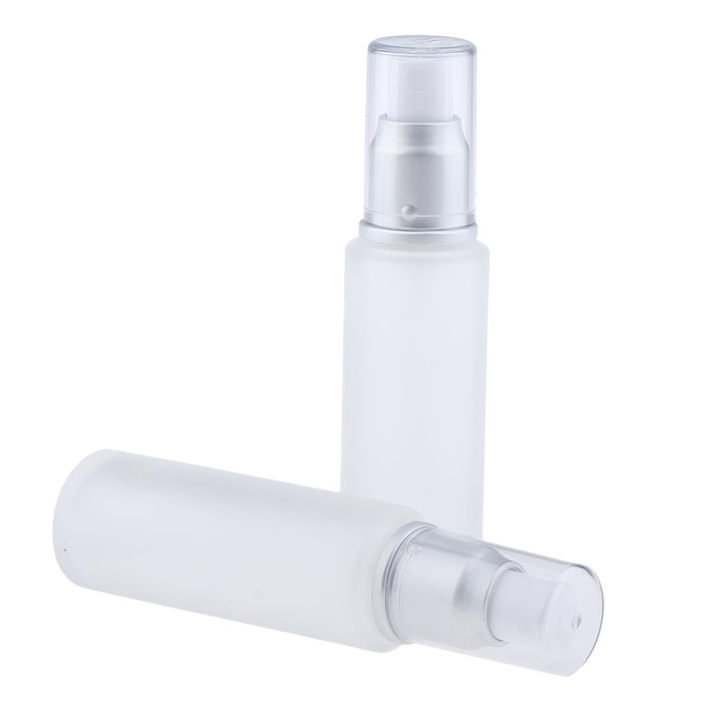 Gazechimp 3x2Pcs Empty Glass Bottles Cosmetic Makeup Travel Lotion Containers 50ml Spray