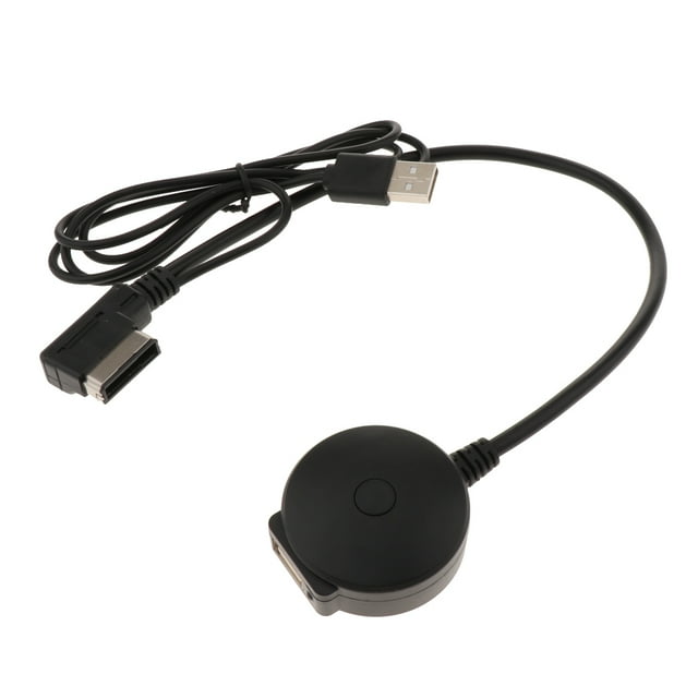 Cable Auxiliar USB de Plástico 12V con Adaptador para A5 8T A6 4F A8 4E Q7 7L Sharpla Adaptador de cable auxiliar AUX