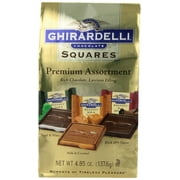 Ghirardelli Chocolate Squares, Premium Assortment, 4.85-Ounce Packages (Case of 6)